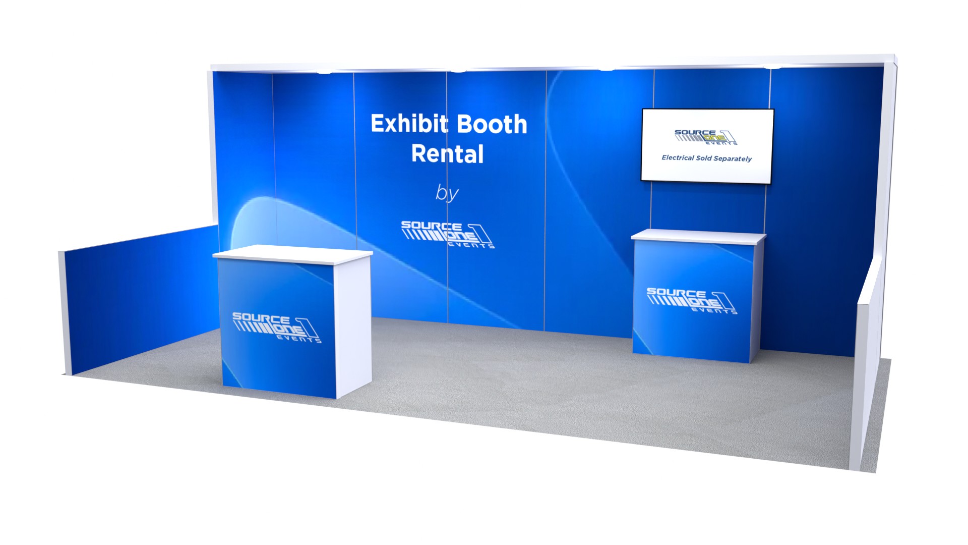 Thumbnail of BM207 rental exhibit booth