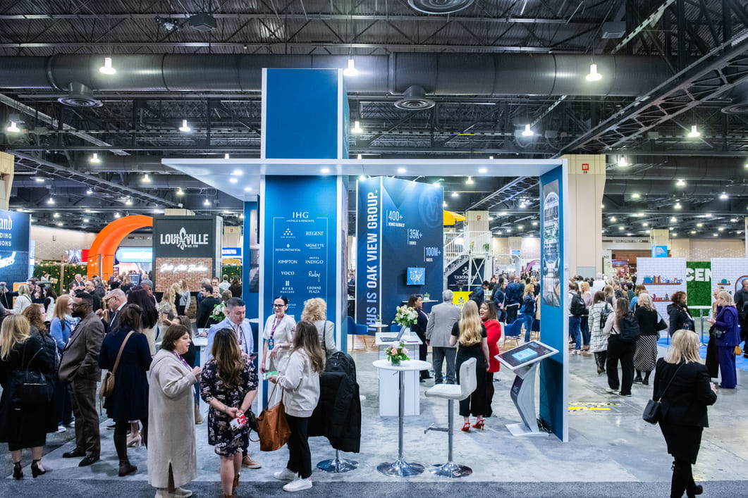 Custom trade show exhibit created for Spark with branded graphics and product displays.